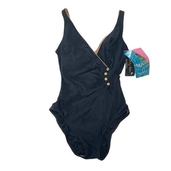 Robby Len Swim New Vintage Aquacize X Robby Len Womens Long Torso 6t One Piece Swimsuit